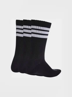 adidas - Lot de 3 paires de chaussettes Stonewash Noir Online