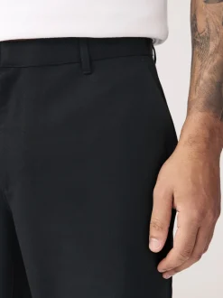 Next Noir - Lot de 2 pantalons intelligents unis sur le devant Online