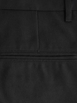 Next Noir - Lot de 2 pantalons intelligents unis sur le devant Online