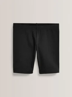 Next Noir - Lot de 2 shorts de vélo extensibles en coton riche (3-16ans) Sale