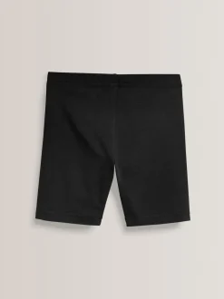 Next Noir - Lot de 2 shorts de vélo extensibles en coton riche (3-16ans) Sale