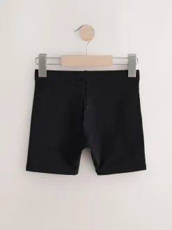 Next Noir - Lot de 7 shorts de vélo extensibles en coton riche (3-16ans) Hot