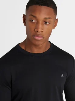 Calvin Klein Golf Noir - Lot de 3 t-shirts manches longues New