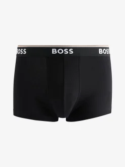 BOSS - Lot de boxers Power Extensible en coton 3 Noir Online