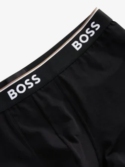 BOSS - Lot de boxers Power Extensible en coton 3 Noir Online