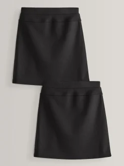 Next Noir - Lot de jupes crayon extensibles en jersey à enfiler 2 317ans) Hot