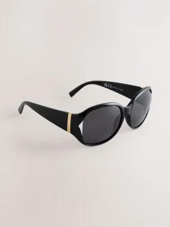 Next Noir - Lunettes de soleil enveloppantes Online