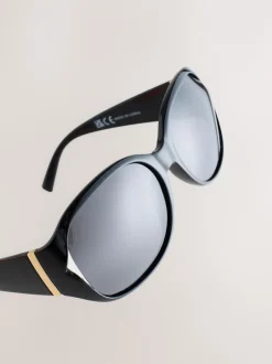 Next Noir - Lunettes de soleil enveloppantes Online