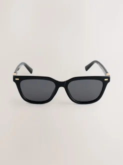 Next Noir - Lunettes de soleil carrées Outlet