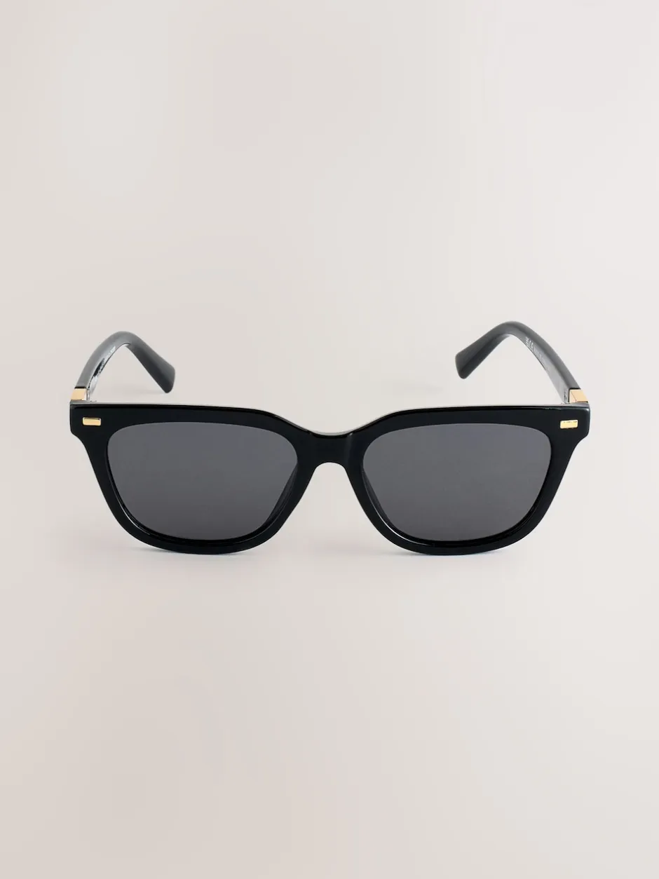 Next Noir - Lunettes de soleil carrées Outlet