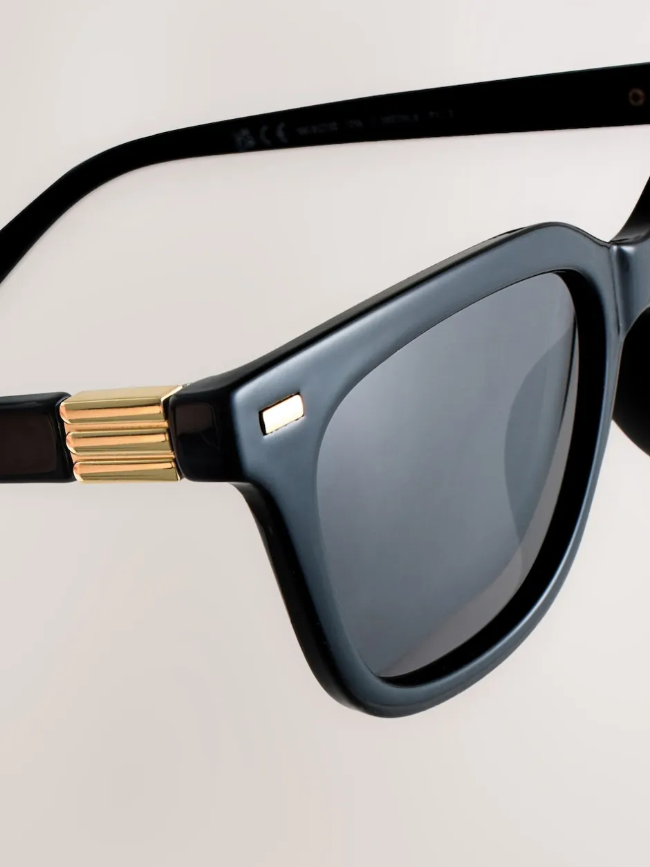 Next Noir - Lunettes de soleil carrées Outlet