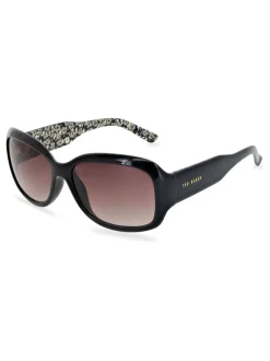 Ted Baker Noir - Lunettes de soleil Charlotte écaille de tortue Hot