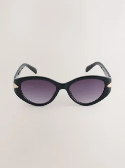 Next Noir - Lunettes de soleil ovales