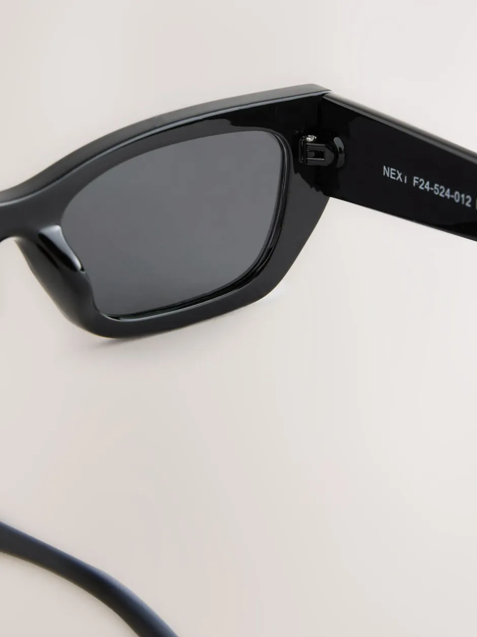 Next Noir - Lunettes de soleil carrées Sale