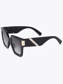 Carvela Noir - Lunettes de soleil à semelle évasée épaisse Hot
