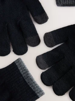 Next Noir - Magic Gants 3 paquets (3-16ans) Hot