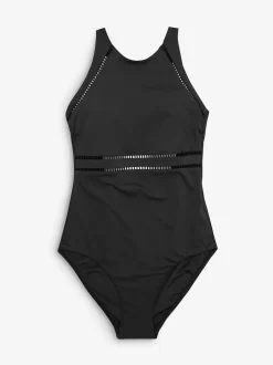 Next Noir - Maillot de bain gainant avec contrôle du ventre haut Best