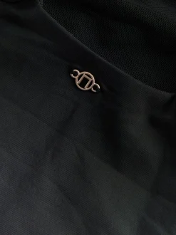 Next - Maillot de bain plongeant et galbant avec contrôle du ventre Noir Hot