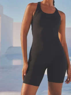 Next Noir - Maillot de bain Unitard avec contrôle du ventre Outlet