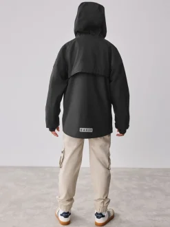 Baker by Ted Baker Noir - Manteau doublé en polaire imperméable Online