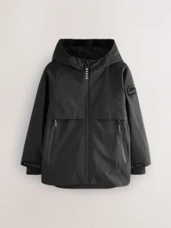 Baker by Ted Baker Noir - Manteau doublé en polaire imperméable Online