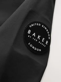 Baker by Ted Baker Noir - Manteau doublé en polaire imperméable Online