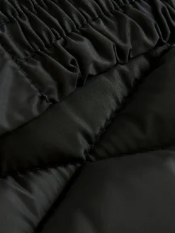 Baker by Ted Baker Noir - Manteau Ceinturé , mi-lourd, matelassé et Résistant à la douche Outlet