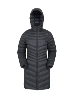 Mountain Warehouse Noir - Manteau matelassé imperméable pour femme Clearance