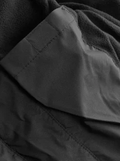 Next - Manteau rembourré doublé en micropolaire Résistant à la douche (3-17ans) Noir Clearance