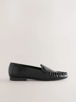 Next Noir - Mocassins Forever Comfort® souples froncés Online