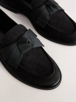 Next Noir - Mocassins Forever Comfort® avec nœud Sale