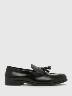 Schuh Noir - Mocassins Ryder en cuir Discount