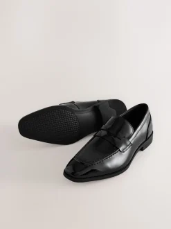 Next Noir - Mocassins vernis New