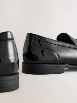 Next Noir - Mocassins vernis New