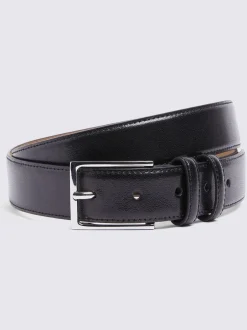 MOSS Noir - Cuir classique Belt Hot