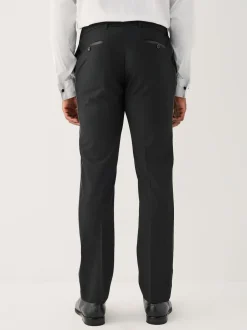 Next Noir - Moulant - Pantalons de smoking texturés Motionflex avec bande latérale Online