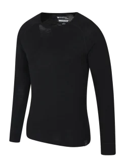 Mountain Warehouse Noir - - Top thermique en mérinos - Paquet de 2 Hot