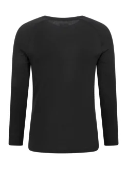 Mountain Warehouse Noir - Haut thermique Talus homme à col rond