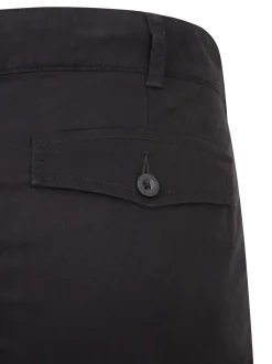 Mountain Warehouse - Mens Lakeside 100% Cotton Cargo Shorts Noir Hot