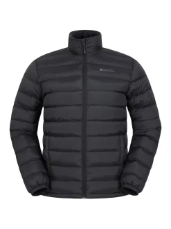 Mountain Warehouse Noir - Doudoune Vista résistante à l'eau pour hommes Discount