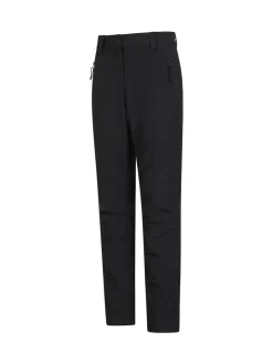 Mountain Warehouse Noir - Arctic II Womens Pantalon court doublé en polaire thermique pour femmes Hot