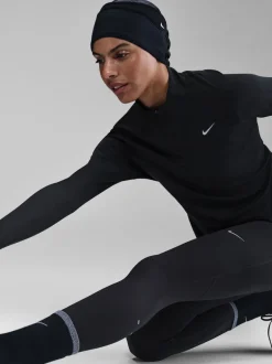 Nike Noir - Tempo taille haute 7/8 Leggings de running Sale