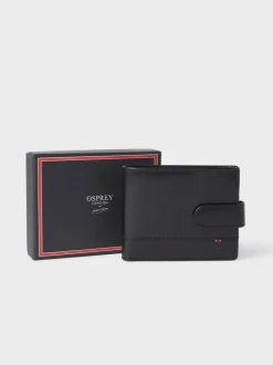 Osprey London Noir - The London Leather Coin Wallet Outlet