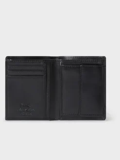 Osprey London Noir - The London Leather Wallet avec poche à pièces Hot