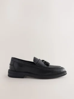 Next Noir - Pains de tassel en cuir