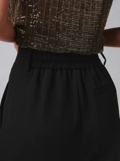 Next Noir - Pantalon ample à dos élastique New