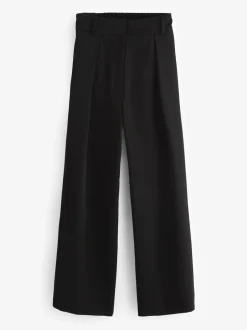 Next Noir - Pantalon ample à dos élastique New
