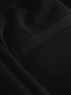 Next Noir - Pantalon ample à dos élastique New