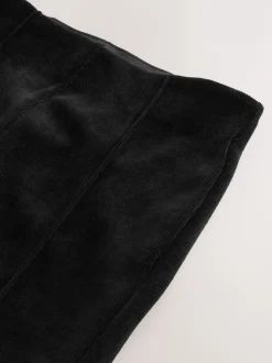 Next Noir - Pantalon bootcut en velours côtelé lissant Best