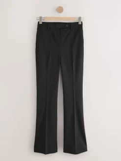 Next Noir - Pantalon bootcut habillé avec laine Outlet
